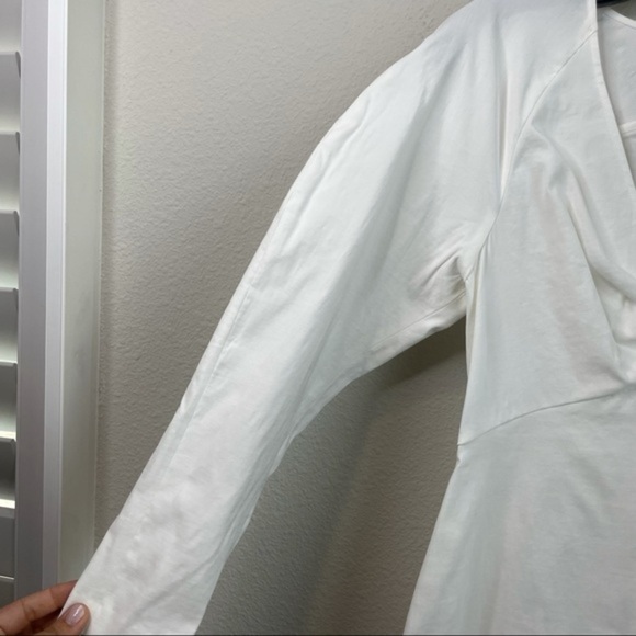 NWT A.L.C Aila Long Sleeve Linen Blend Minidress - Picture 7 of 11